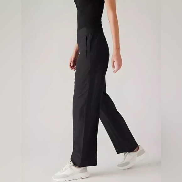 Athleta Pants - NWT Athleta Brooklyn Heights New Wide Leg Pant Size 18. (#658449)